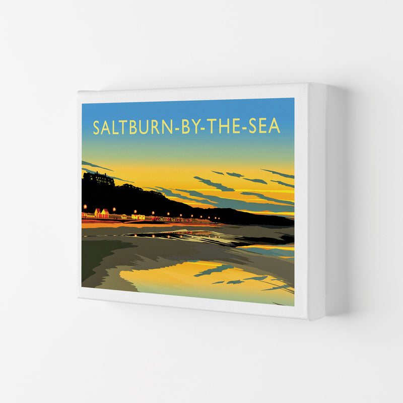 Saltburn-By-The-Sea 3 Travel Art Print by Richard O'Neill Canvas