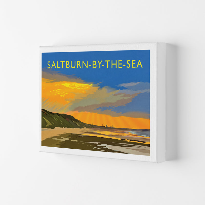 Saltburn-By-The-Sea 4 Travel Art Print by Richard O'Neill Canvas