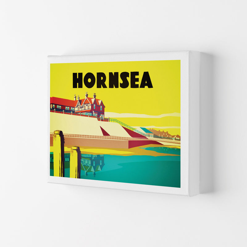 Hornsea 2 Travel Art Print by Richard O'Neill Canvas