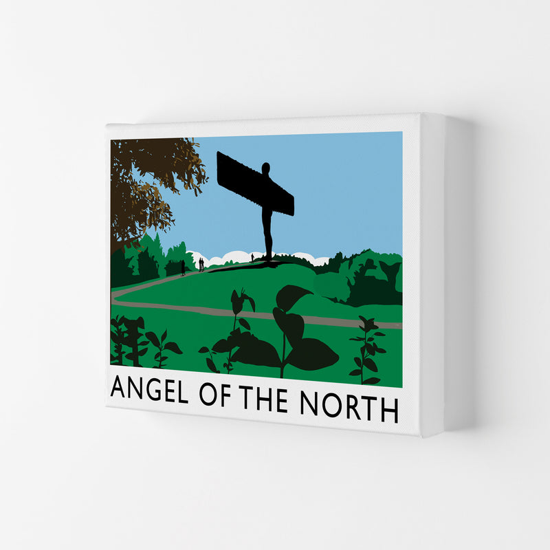 Angel of The North Landscape Framed Digital Art Print by Richard O'Neill Canvas