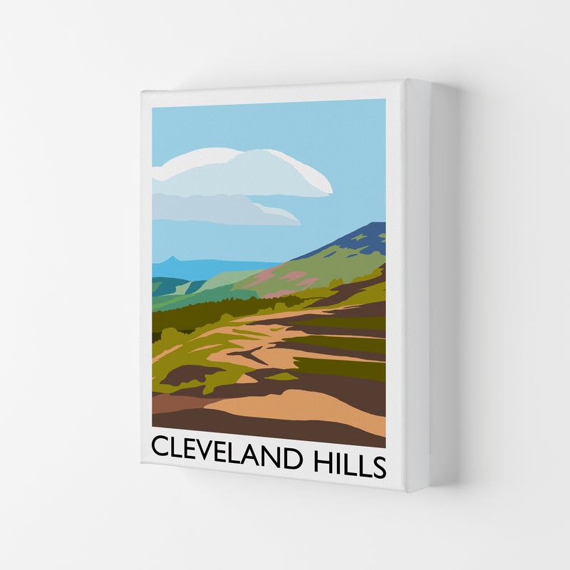 Cleveland Hills Art Print by Richard O'Neill Canvas