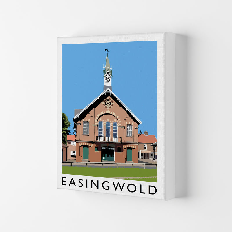 Easingwold Framed Digital Art Print by Richard O'Neill Canvas