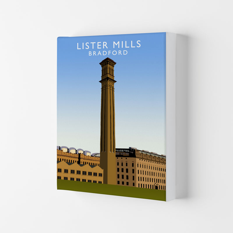 Lister Mills Bradford Art Print by Richard O'Neill Canvas