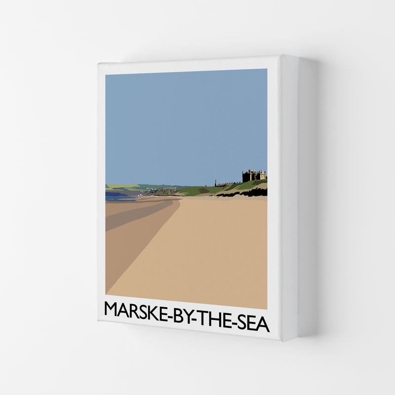 Marske-By-the-Sea Art Print by Richard O'Neill Canvas