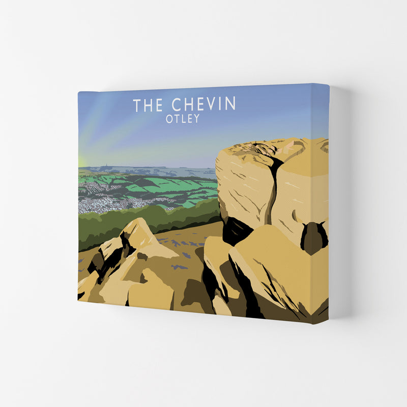 The Chevin Otley Art Print by Richard O'Neill Canvas