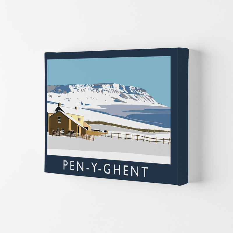 Pen-Y-Ghent by Richard O'Neill Yorkshire Art Print, Vintage Travel Poster Canvas