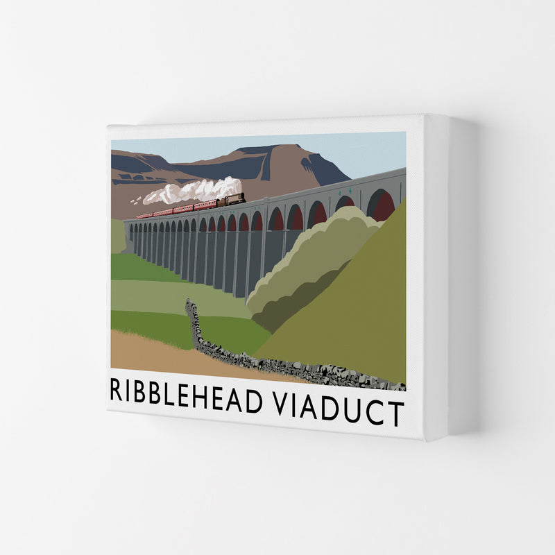 Ribblehead Viaduct Art Print by Richard O'Neill Canvas