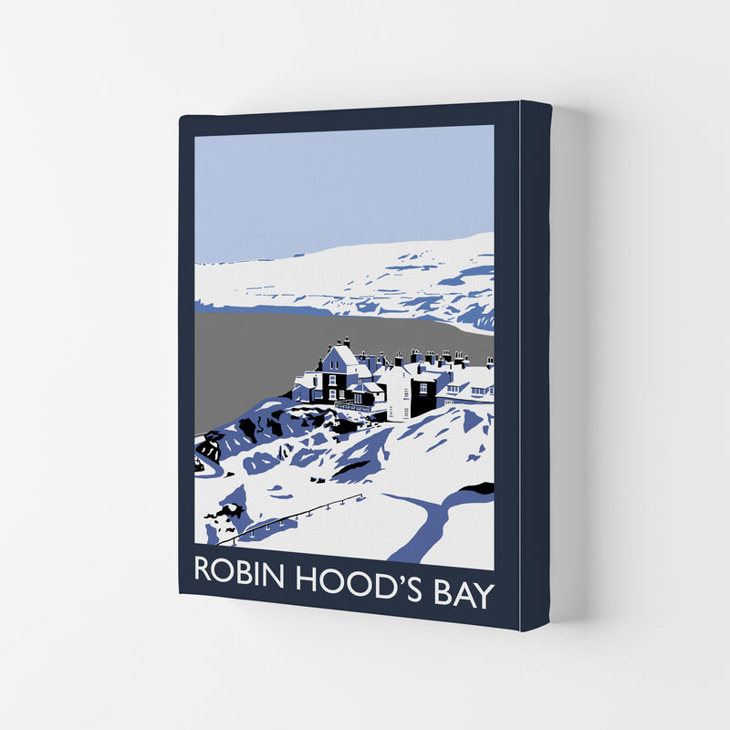 Robin Hood's Bay Art Print by Richard O'Neill Canvas
