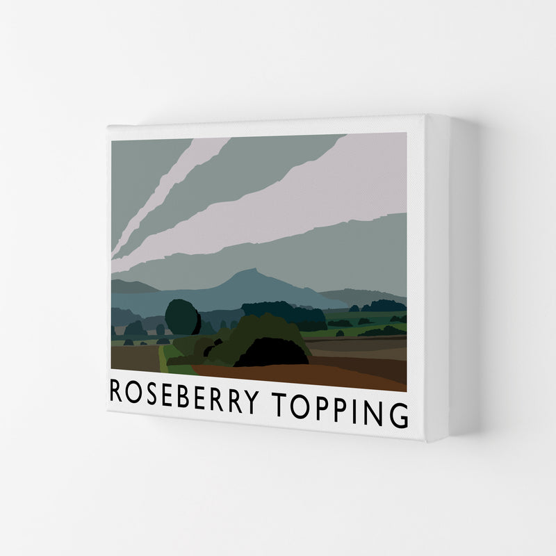 Roseberry Topping Art Print by Richard O'Neill Canvas