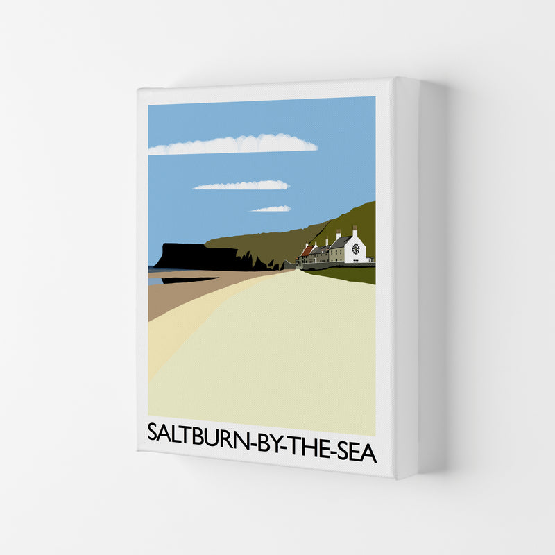 Saltburn-By-The-Sea Art Print by Richard O'Neill Canvas
