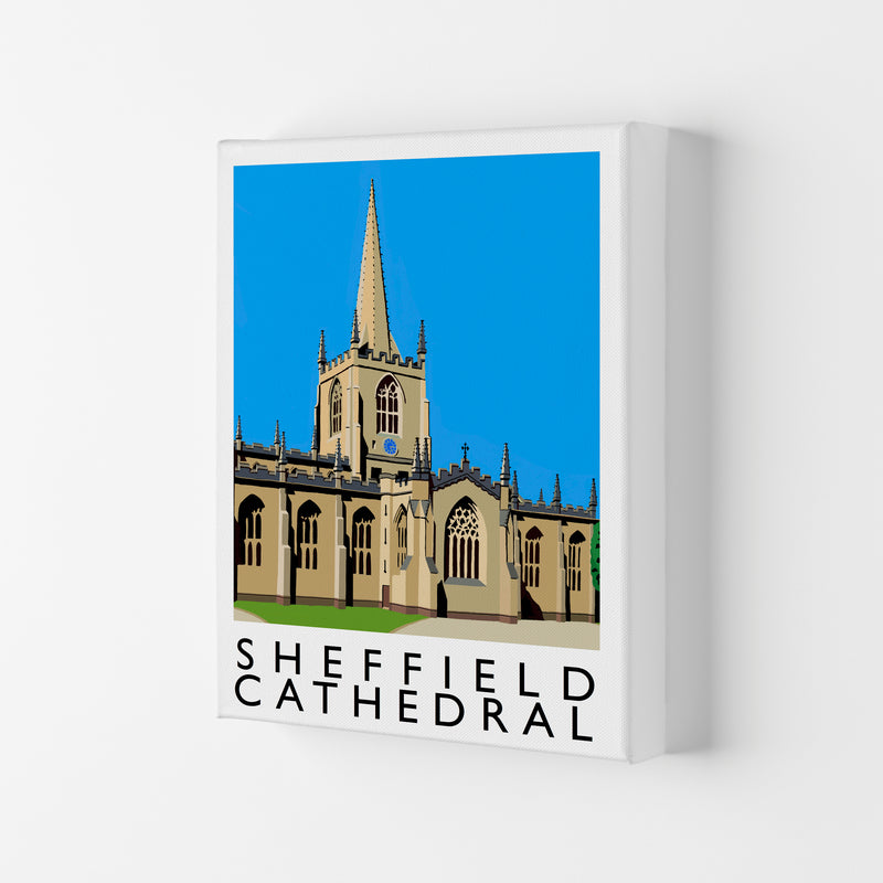 Sheffield Cathedral Art Print by Richard O'Neill Canvas