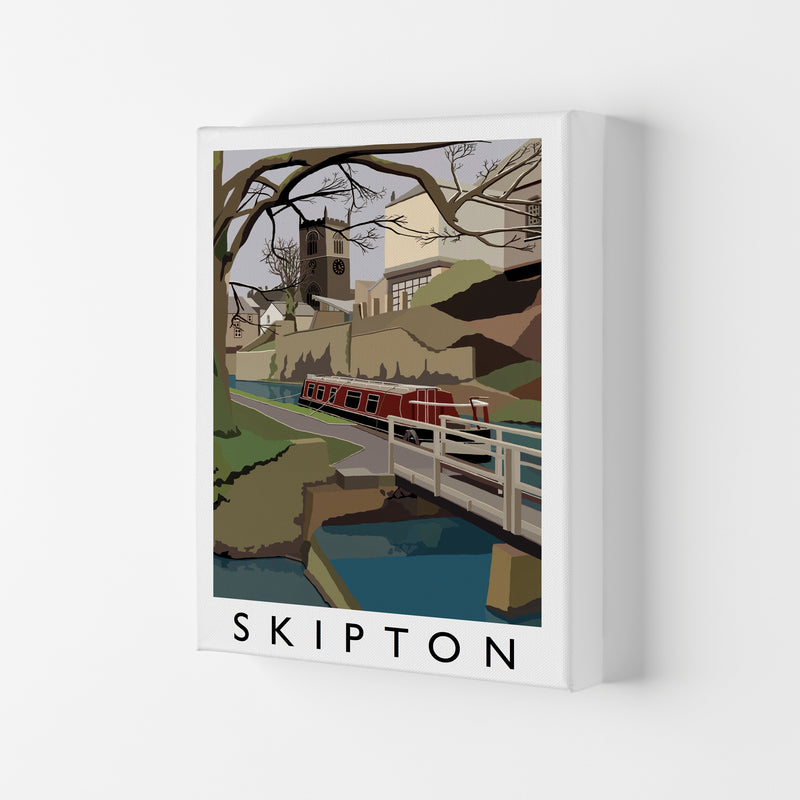 Skipton by Richard O'Neill Yorkshire Art Print, Vintage Travel Poster Canvas