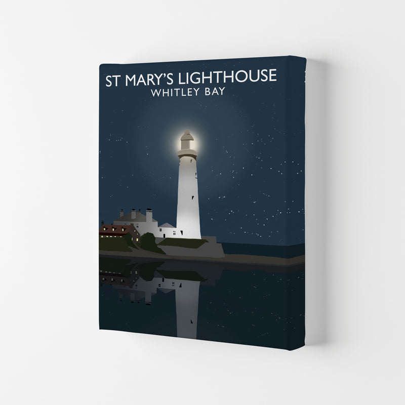 St. Mary's Lighthouse by Richard O'Neill Canvas