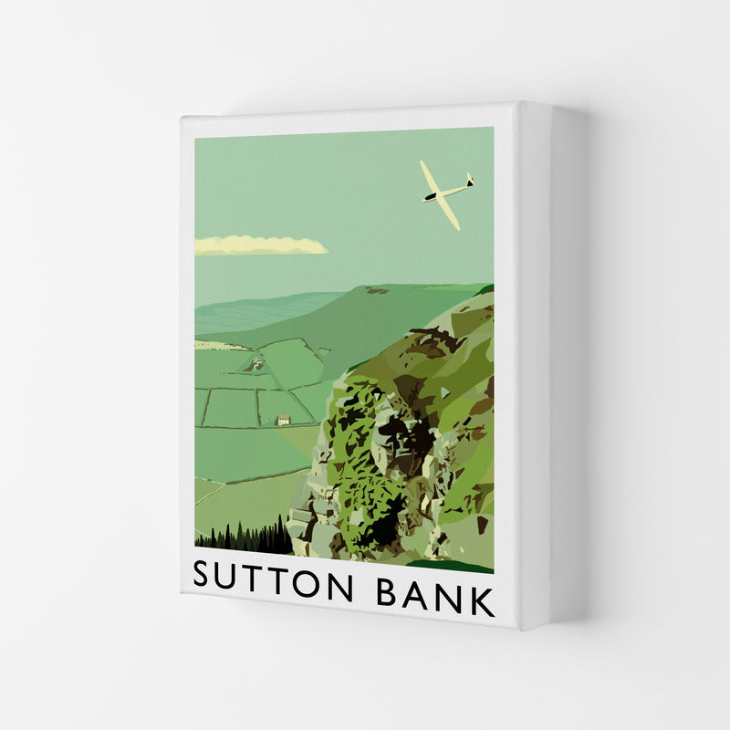 Sutton Bank Art Print by Richard O'Neill Canvas