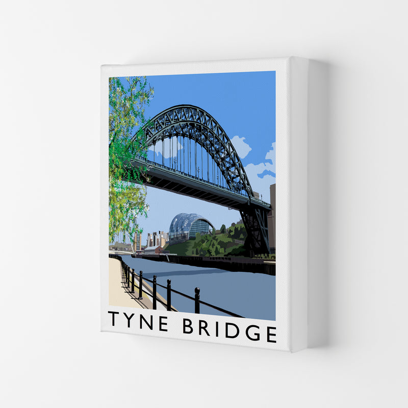 Tyne Bridge Art Print by Richard O'Neill Canvas