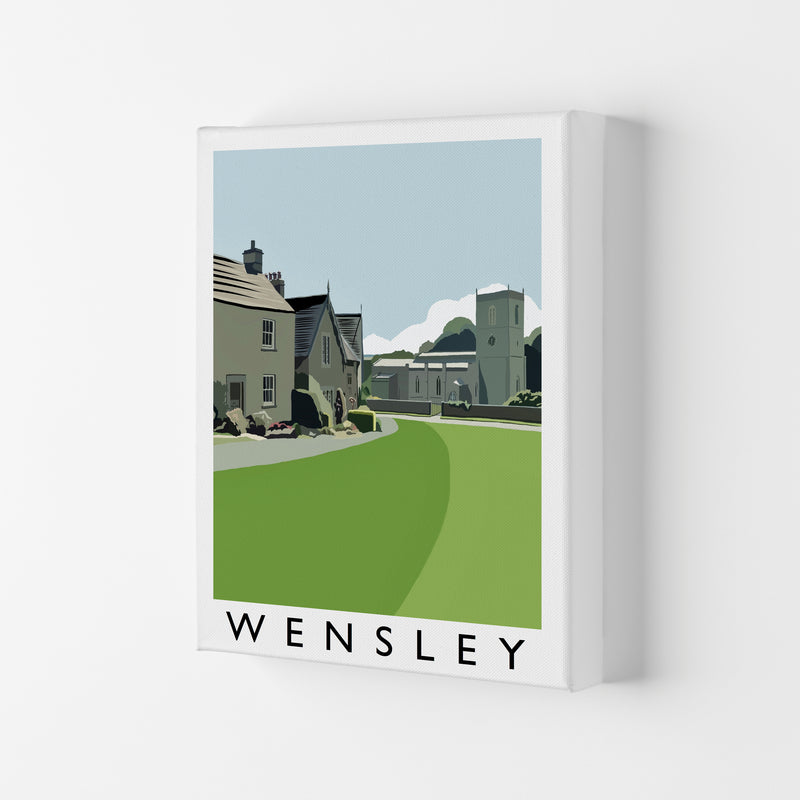 Wensley Art Print by Richard O'Neill Canvas