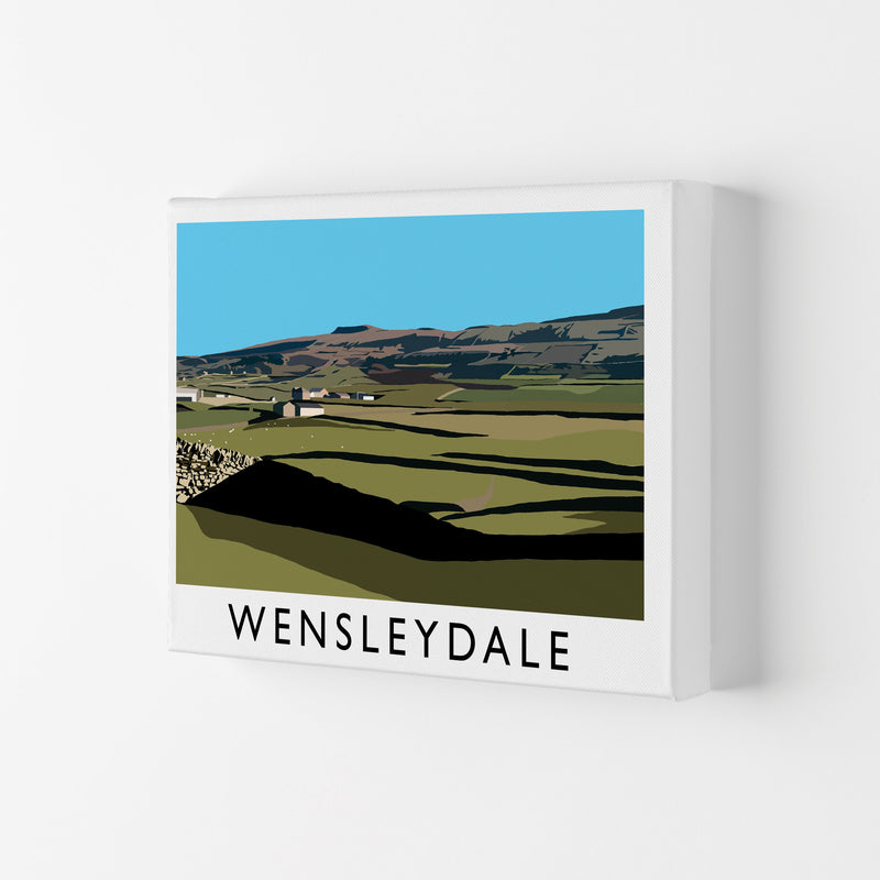 Wensleydale by Richard O'Neill Yorkshire Art Print, Vintage Travel Poster Canvas