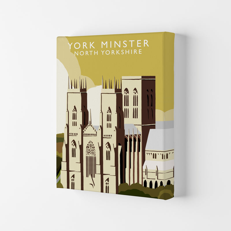 York Minster Art Print by Richard O'Neill Canvas