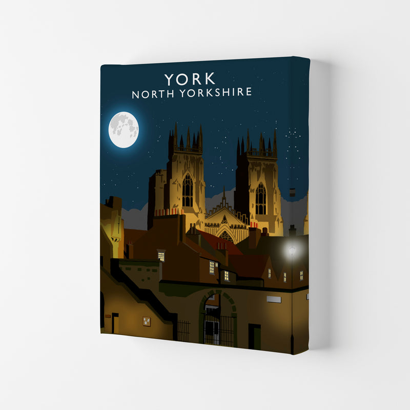 York by Richard O'Neill Yorkshire Art Print, Vintage Travel Poster Canvas