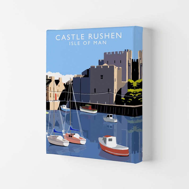 Castle Rushen by Richard O'Neill Canvas