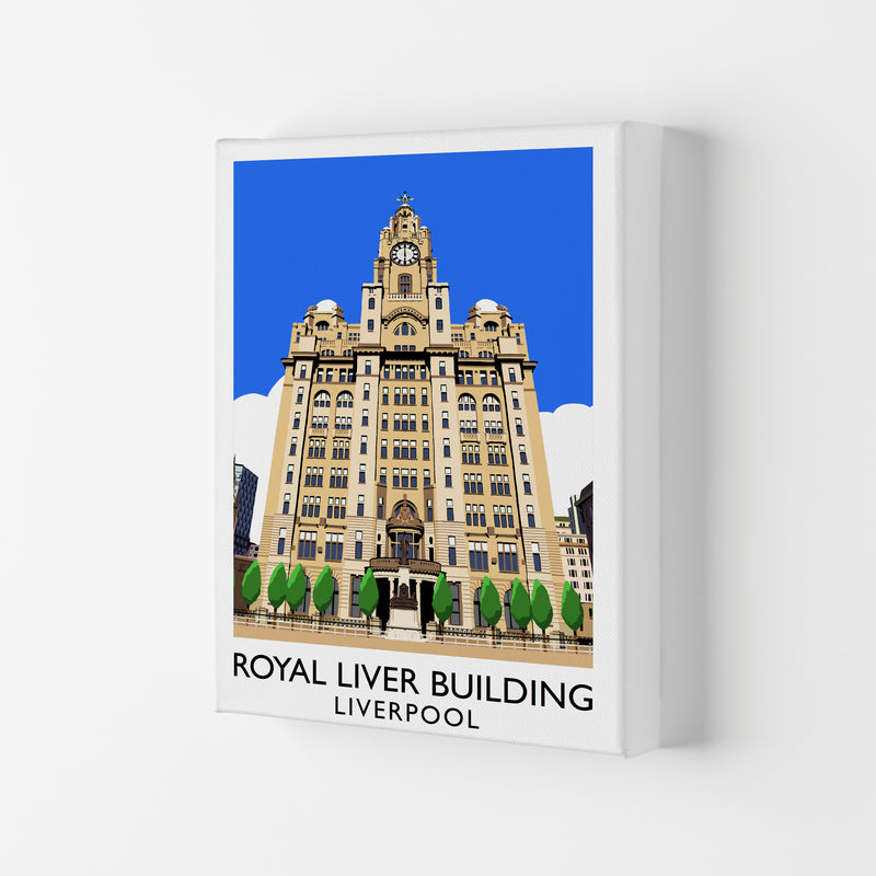 Royal Liver Building by Richard O'Neill Canvas