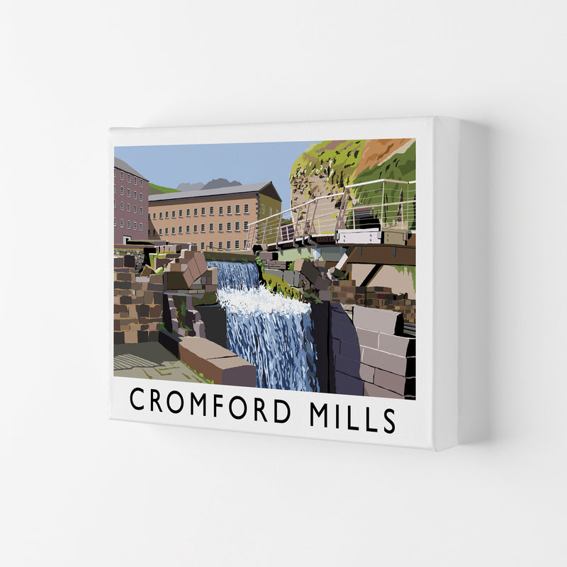 Cromford Mills by Richard O'Neill Canvas