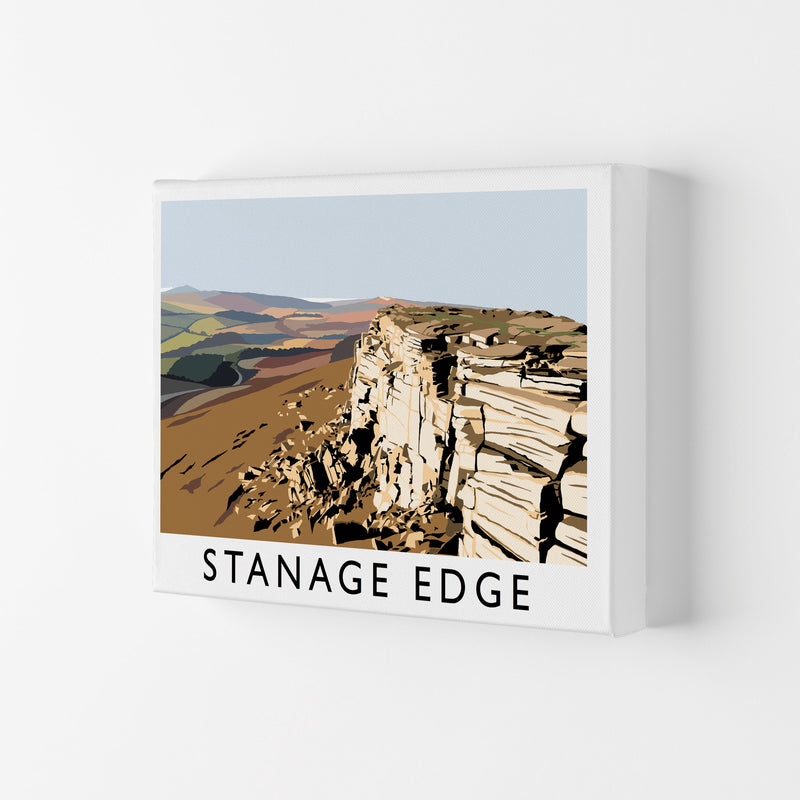 Stanage Edge by Richard O'Neill Canvas