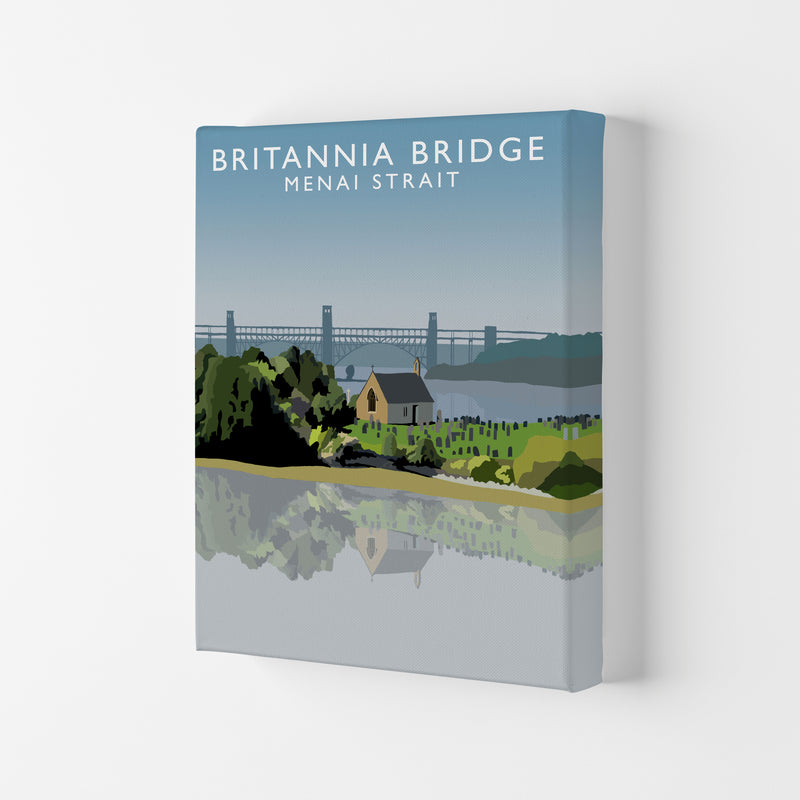 Britannia Bridge by Richard O'Neill Canvas