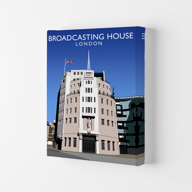 Broadcasting House by Richard O'Neill Canvas