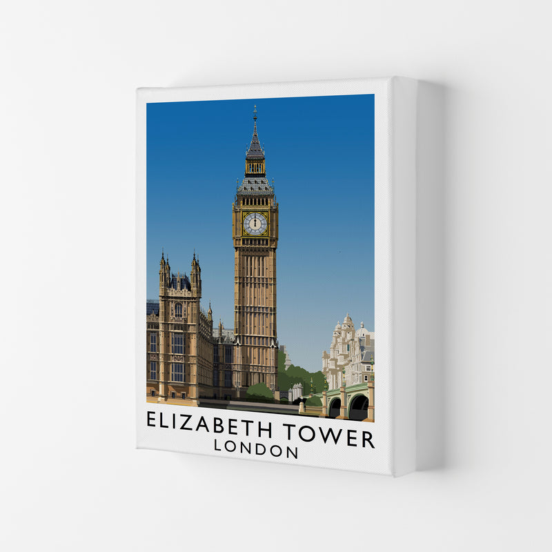 Elizabeth Tower by Richard O'Neill Canvas