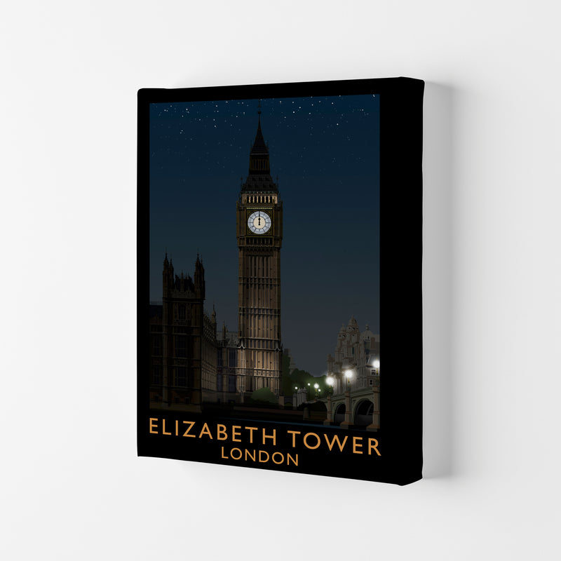 Elizabeth Tower by Richard O'Neill Canvas