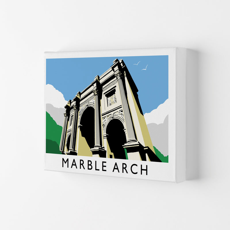 Marble Arch London Art Print by Richard O'Neill Canvas