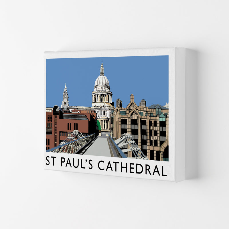 St Pauls Cathedral (Landscape) by Richard O'Neill Canvas