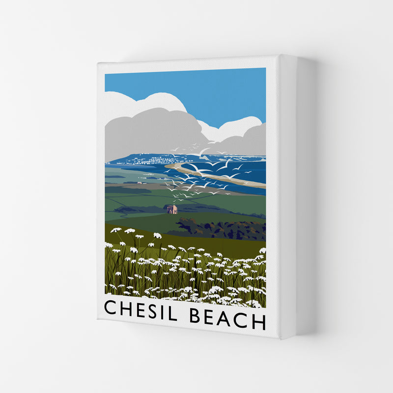 Chesil Beach by Richard O'Neill Canvas