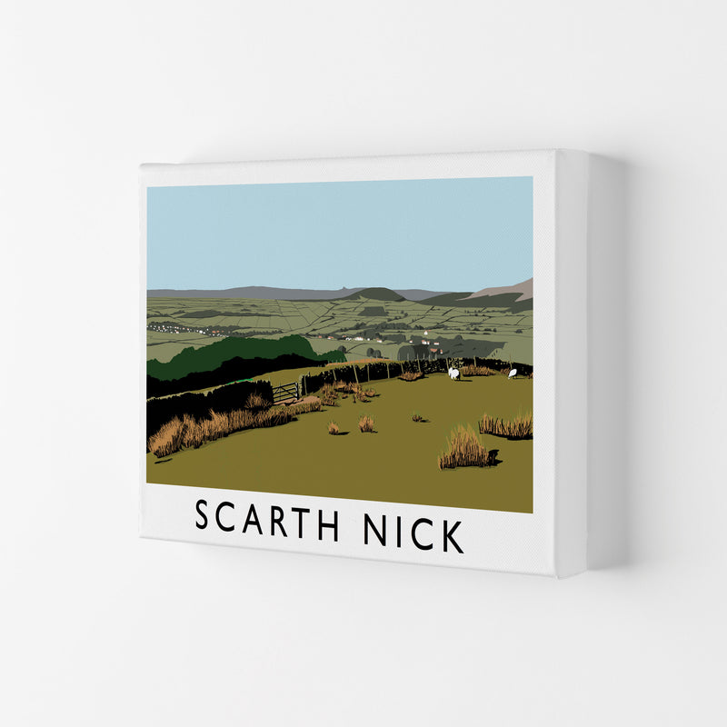 Scarth Nick by Richard O'Neill Yorkshire Art Print, Vintage Travel Poster Canvas