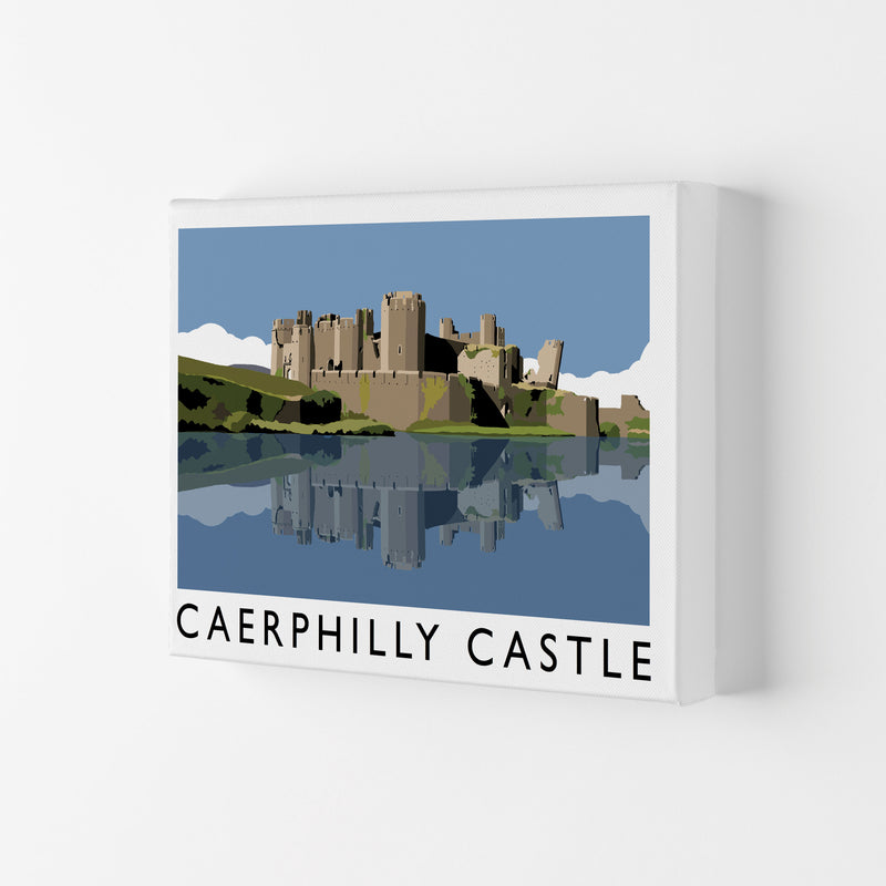 Caerphilly Castle by Richard O'Neill Canvas