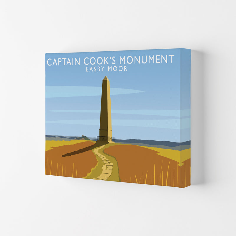 Captain Cooks Monument (Landscape) by Richard O'Neill Canvas