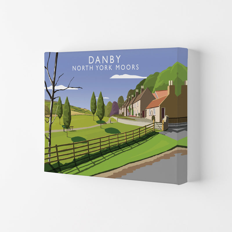 Danby (Landscape) by Richard O'Neill Yorkshire Art Print, Vintage Travel Poster Canvas