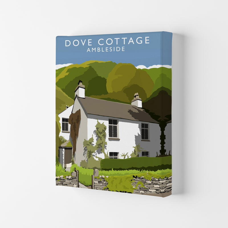 Dove Cottage (Portrait) by Richard O'Neill Canvas