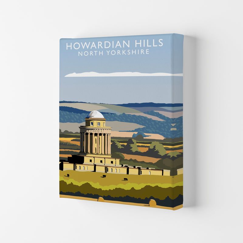 Howardian Hills (Portrait) by Richard O'Neill Yorkshire Art Print Canvas