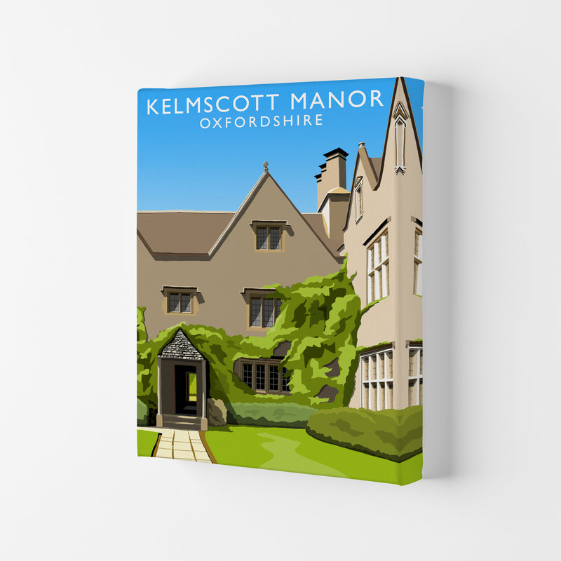 Kelmscott Manor (Portrait) by Richard O'Neill Canvas