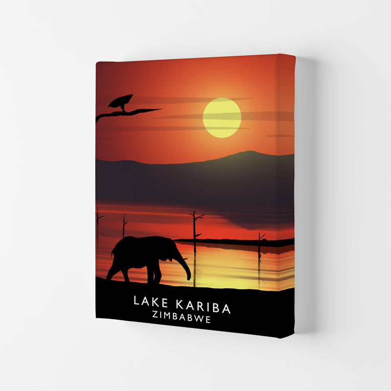 Lake Kariba (Portrait) by Richard O'Neill Canvas