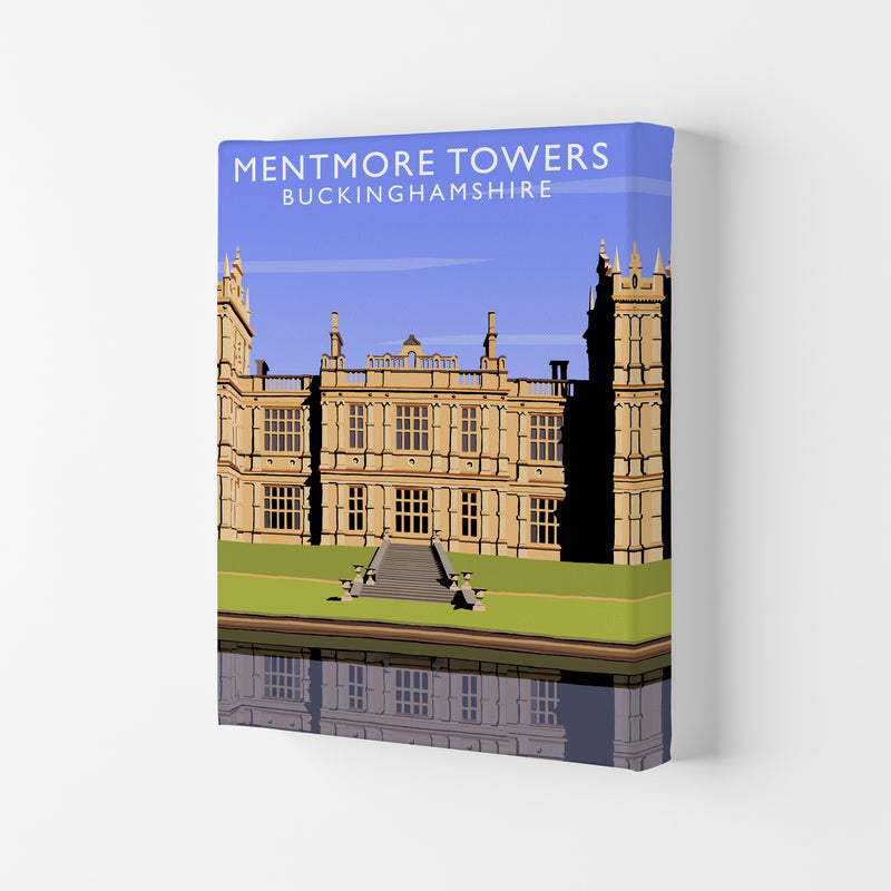 Mentmore Towers (Portrait) by Richard O'Neill Canvas