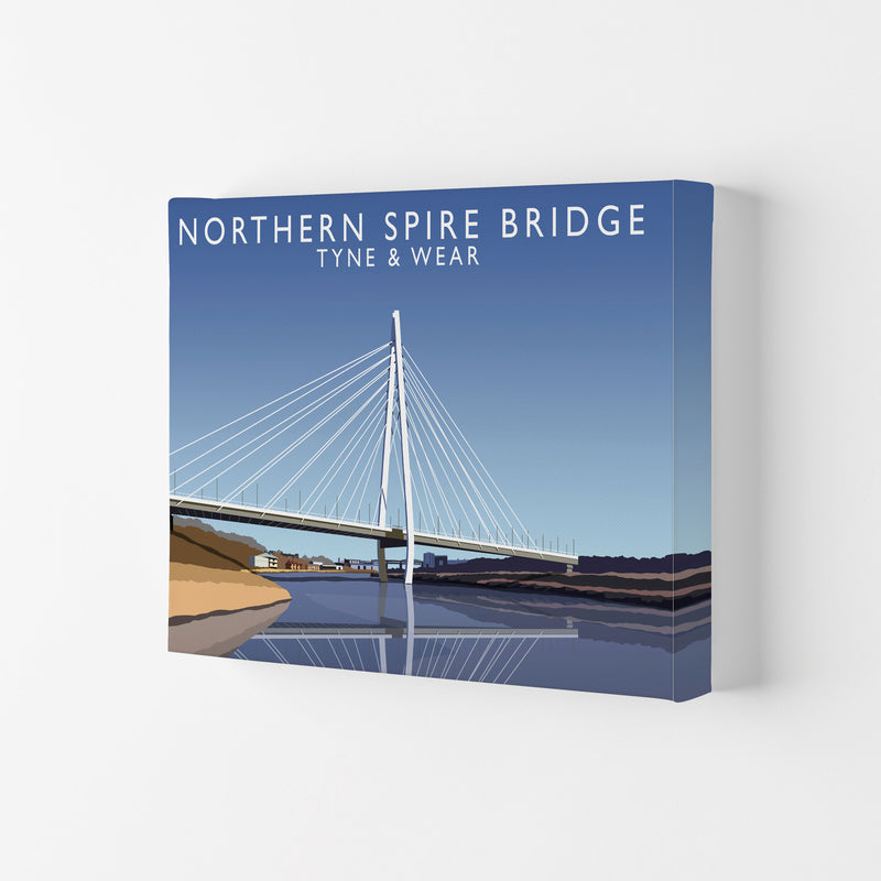 Northen Spire Bridge (Landscape) by Richard O'Neill Canvas