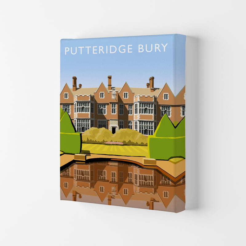 Putteridge Bury (Portrait) by Richard O'Neill Canvas
