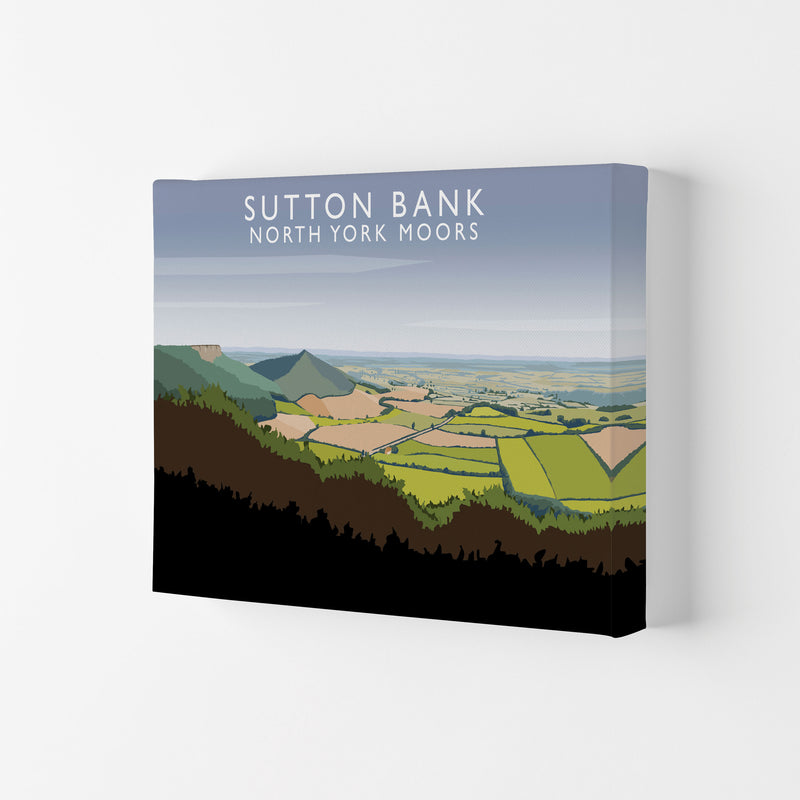 Sutton Bank North York Moors Art Print by Richard O'Neill Canvas
