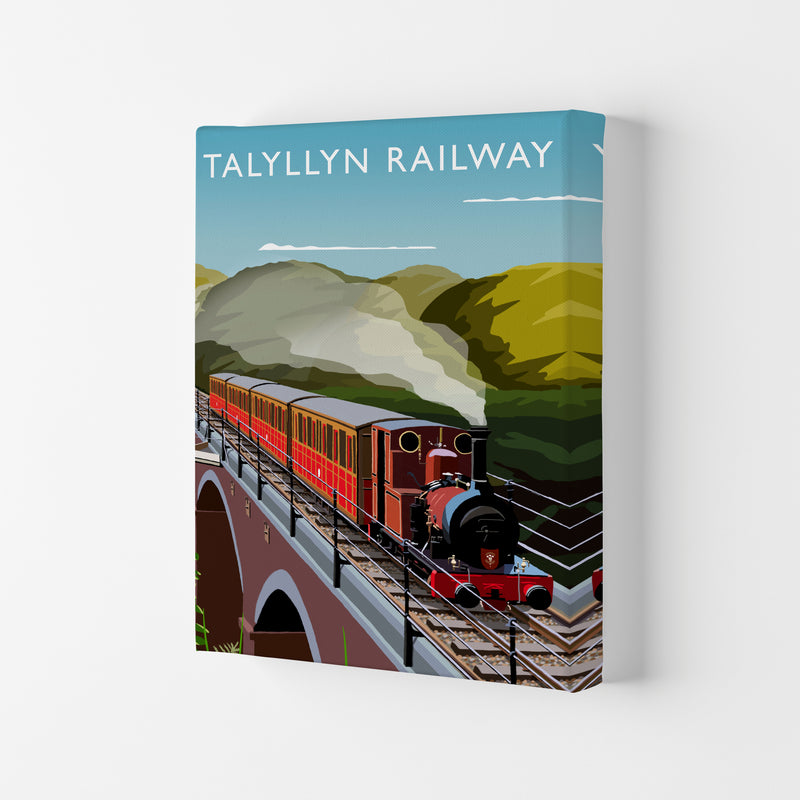Talyllyn Railway (Portrait) by Richard O'Neill Canvas