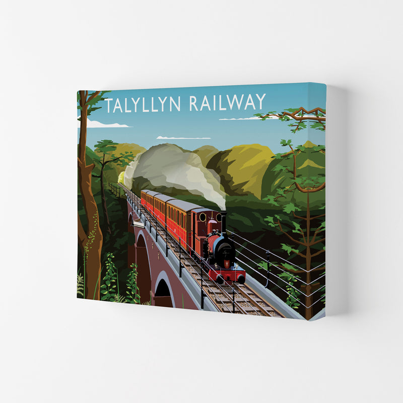 Talyllyn Railway Art Print by Richard O'Neill Canvas