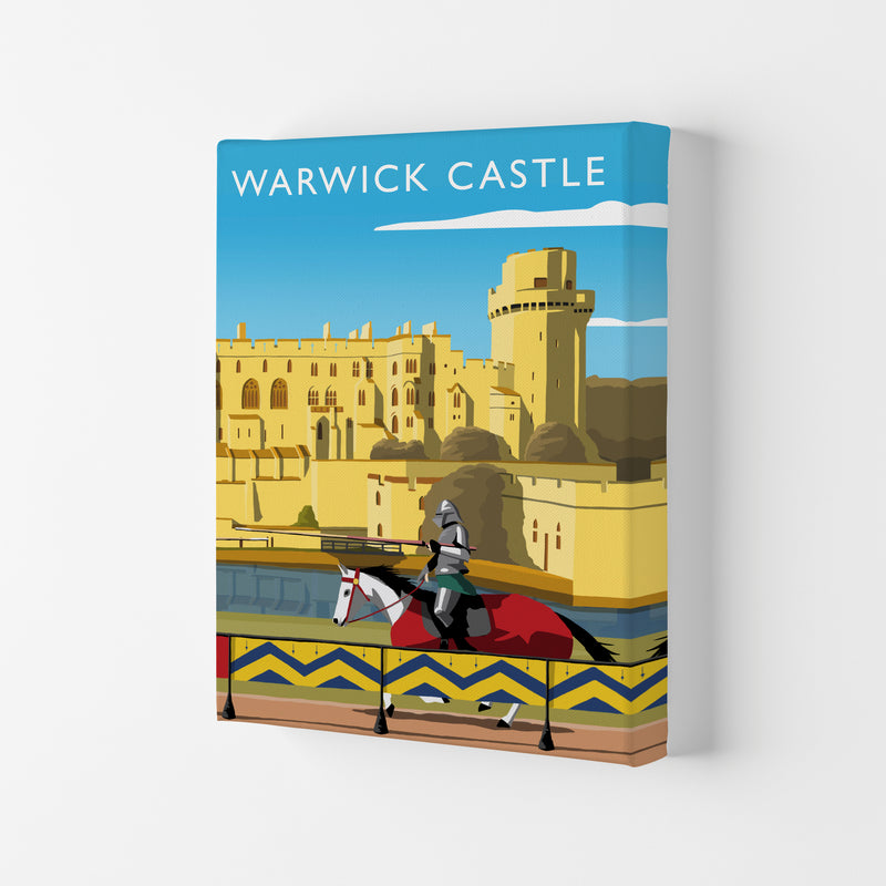 Warwick Castle Portrait by Richard O'Neill Canvas