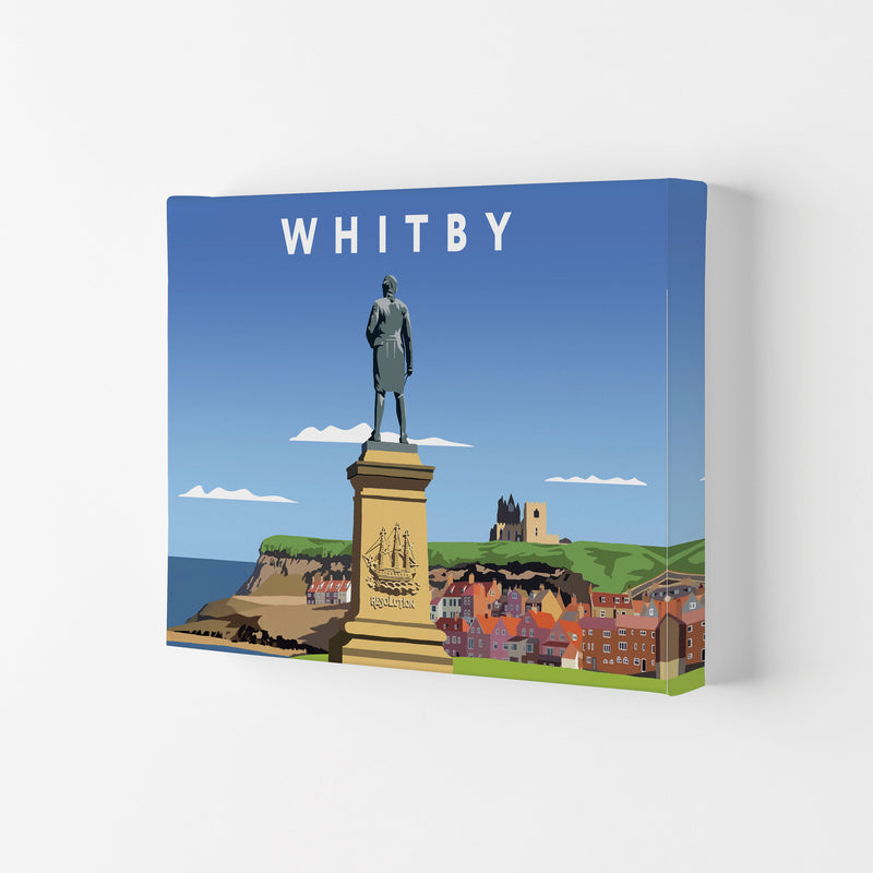 Whitby (Landscape) by Richard O'Neill Yorkshire Art Print, Vintage Travel Poster Canvas